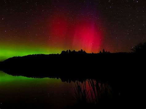 Beautiful Aurora Lights Up The Sky As Far South As The Upper Midwest