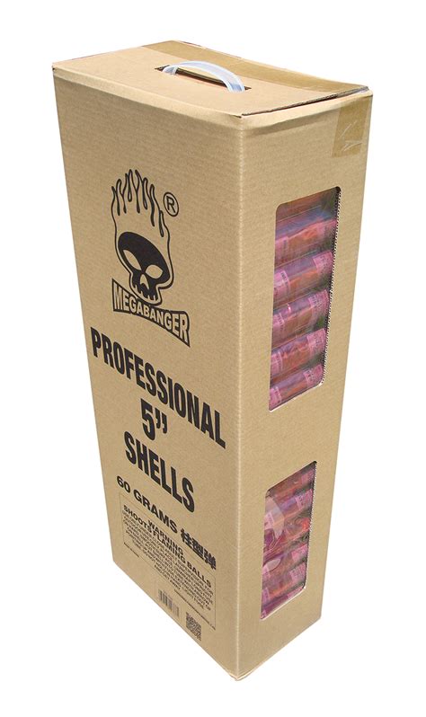 Professional 5 Shells Megabanger Miller Fireworks