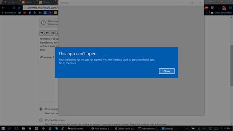 Fix Your Trial Period For This App Has Expired Error In Windows