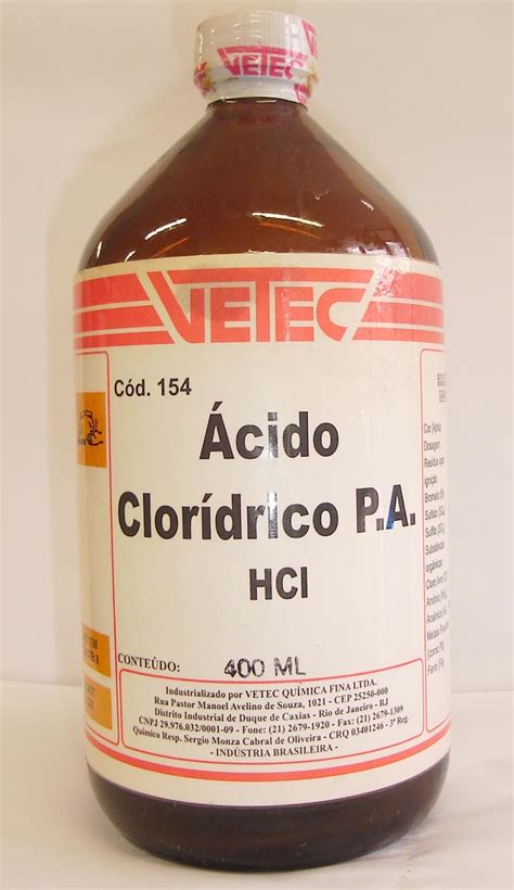 ácido Clorídrico Na Pele