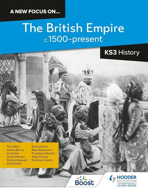A New Focus Onthe British Empire C1500 Present For Ks3 History Buch