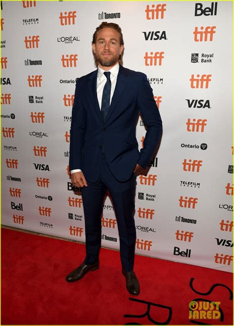 Charlie Hunnam Suits Up For His Second Premiere At Tiff Photo