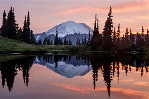 Clark Crenshaw Photography Tipsoo Lake Sunset