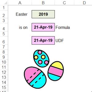 Excel Easter Dates And IP Addresses Contextures Blog