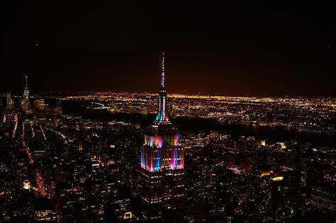 Esb Nightly Music To Light Shows Empire State Building