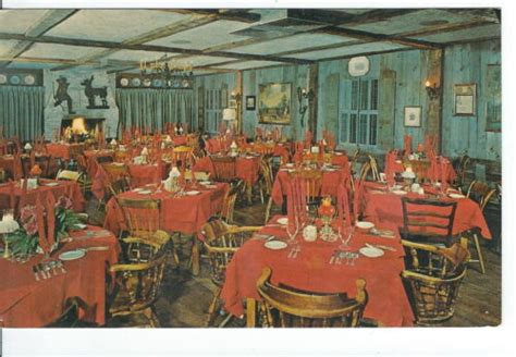 Ca 362 Ny Pound Ridge Emily Shaws Inn Restaurant Chrome Postcard