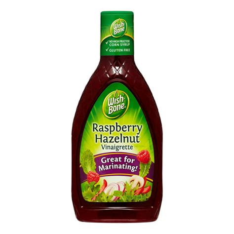 Wish Bone Salad Dressing Raspberry Hazelnut Vinaigrette 15 Fl Oz