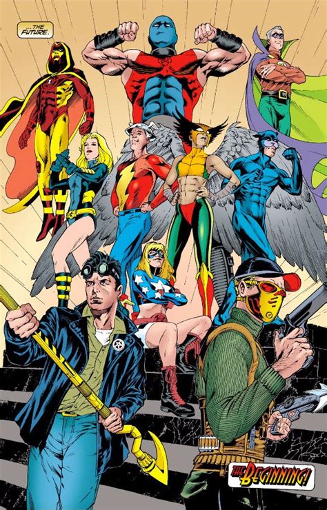 Justice Society Of America Dc Comics Art Dc Comics Characters