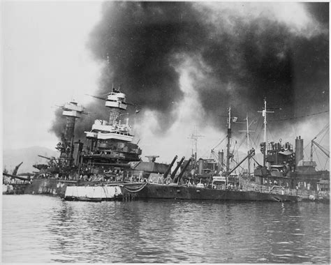 The pearl harbor naval base was recognized by both the japanese and the united states navies as a potential target for hostile carrier air power. File:Naval photograph documenting the Japanese attack on ...