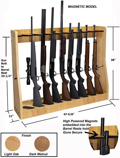 With the steel pipes and fittings that form the backbone of the plumbing trade, you can build your own unique furniture—quickly, easily, and inexpensively. Wall Gun Rack Plans - WoodWorking Projects & Plans ...