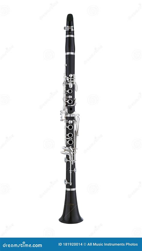 Instrument De Musique De Bois De Clarinettes De Clarinette Isolée Sur