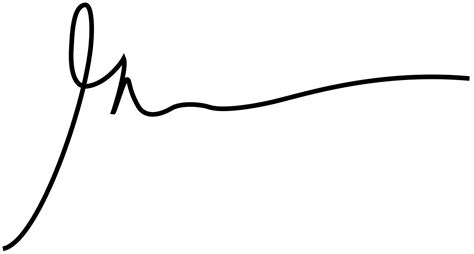 Signature Line Png Free Png Images Download