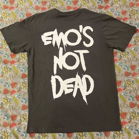 Emos Not Dead Shirts Emos Not Dead T Shirt Band Tee Gray S Emo Punk Poshmark