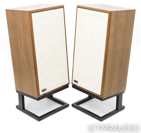 Klh Model 5 Floorstanding Speakers Walnut Pair W Stands The Music Room