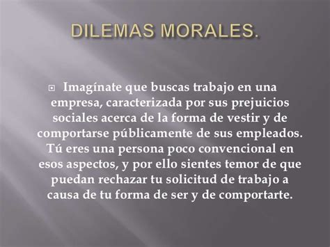 Dilemas Morales Definici N Y Ejemplos