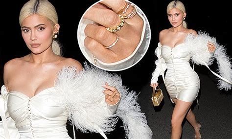 Kylie Jenner Showcases Ring On Engagement Finger As Travis Scott