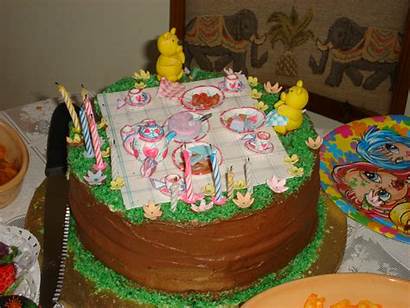 Tea Party Cake Cakes Decoration Birthday