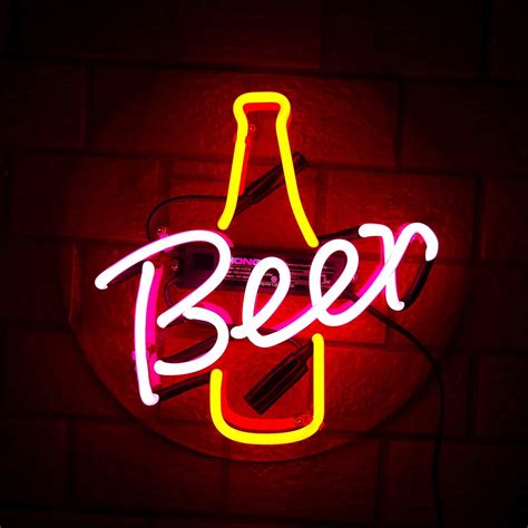 Beer Neon Sign Etsy