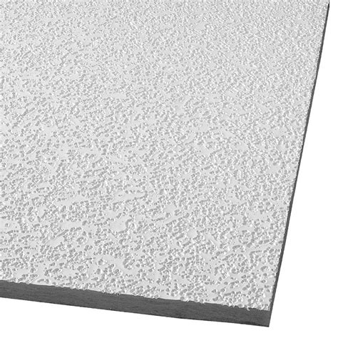 Compare click to add item usg™ radar™ white acoustical square edge drop ceiling tile to the compare list. Shop Armstrong 16-Pack Random Fissured Fiberglass ...