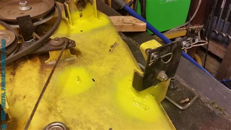 John Deere Diy Mower Deck Repair Diy Metal Fabrication Com