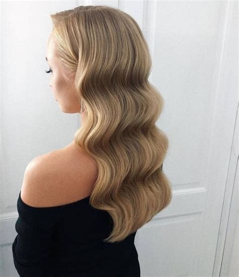 Hollywood Waves Hollywood Hair Wedding Hair Inspiration Glam Hair
