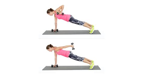 Plank With Row And Triceps Extension How Do I Work My Arms With