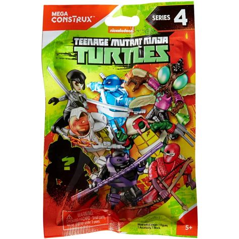 Mega Construx Teenage Mutant Ninja Turtles Micro Action Figures Styles