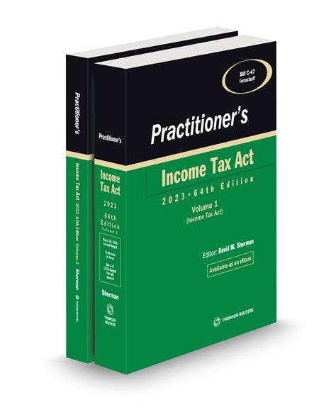 Practitioners Income Tax Act 2023 64th Edition Thomson Reuters