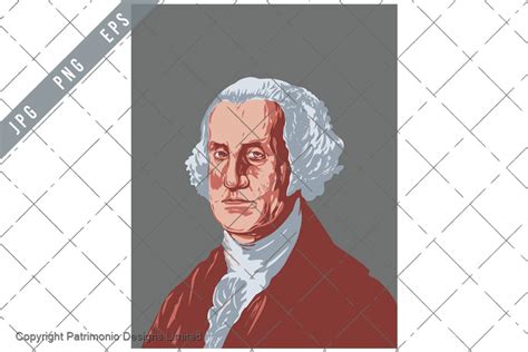 George Washington Founding Father Wpa Graphic By Patrimonio · Creative