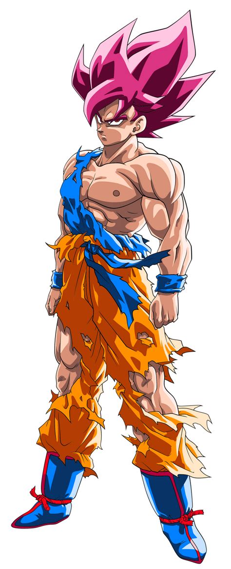 Goku Ssj Namek Super Saiyan God Palette By Benj San On Deviantart