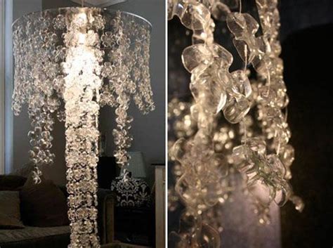 Water Bottle Chandelier Upcycle Those Water Bottles Cut Out Bottoms