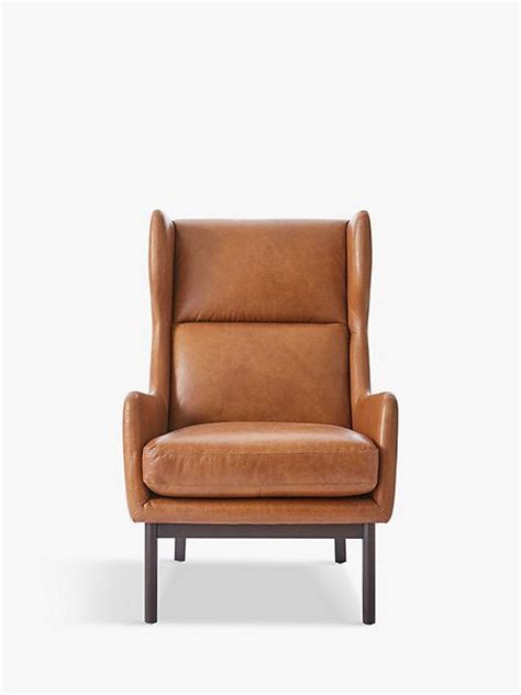 Cannot be combined with other offers and not valid on gift card or prior purchases; west elm Ryder Leather Armchair, Saddle Leather | Leather ...