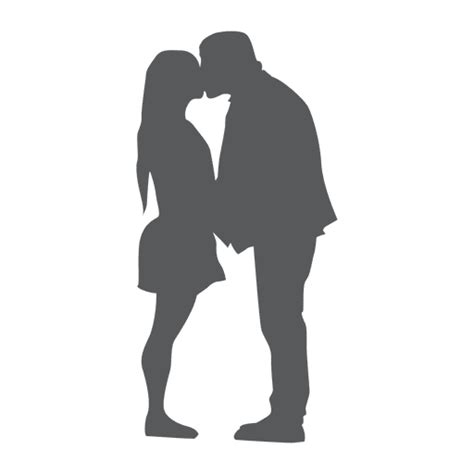 Kissing Couple Silhouette Png And Svg Design For T Shirts