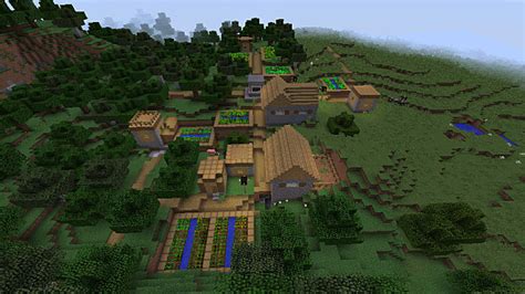 The Best Minecraft Seeds With Villages 110 Update Slide 11 Minecraft