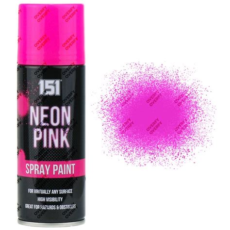 151 Fluorescent Neon Pink Spray Paint 200ml Sprayster