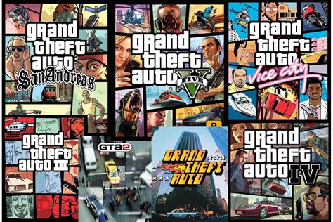 Grand Theft Auto Video Game Series