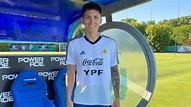 Franco Ibarra se entrena con la Selección juvenil - TyC Sports