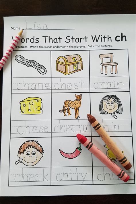 Digraph Worksheets For Kindergarten A Great Way To Teach Digraphs