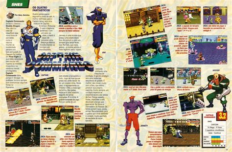 Captain Commando of Super Nintendo in Super GamePower nº 16