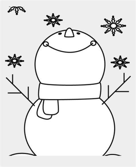 Collection of snowman cliparts black (44). Snowman Clipart Plain - Cute Snowman Clipart Png Black And ...