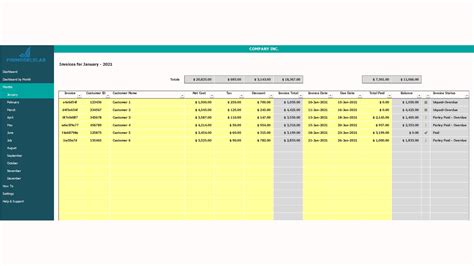 Bill Tracker Excel Template Efinancialmodels Sexiz Pix
