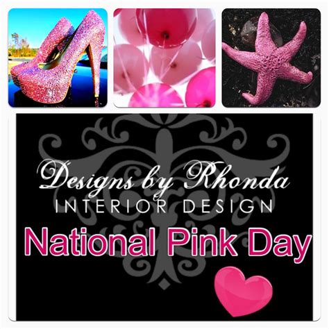 Designs By Rhonda Happy National Pink Day