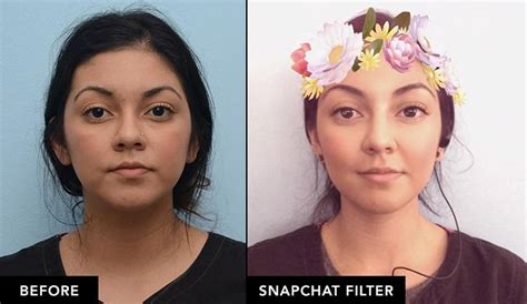 Transformations With Snapchat Filters
