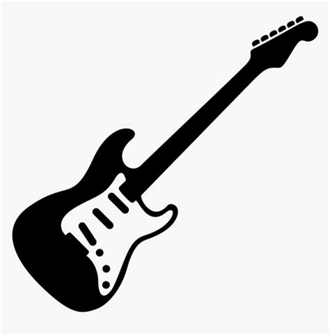 Fender Stratocaster Guitar Svg Silhouette Cricut Clipart Digital
