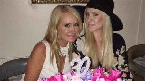 kim richards daughter brooke is pregnant late ex husband monty brinson was able to hear the