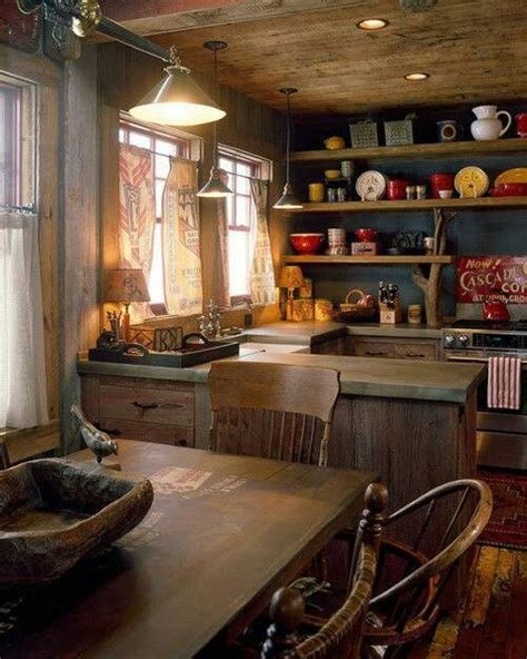 Rustic Boho Country Kitchen Image 4288205 By
