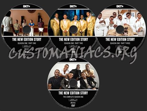 The New Edition Story Season 1 Dvd Label Dvd Covers