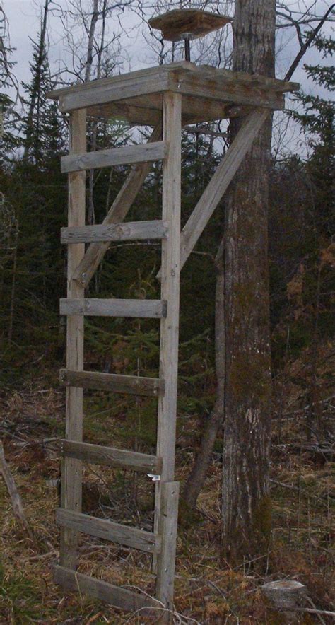 Easy And Simple Wooden Box Deer Stand Plans