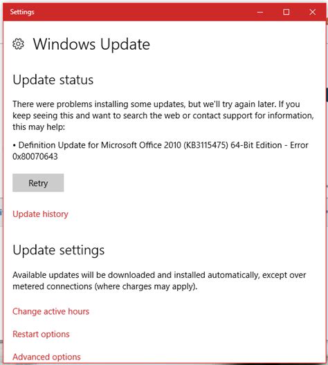 How To Set Windows Update Settings In Windows 10 Pc