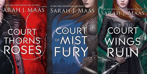 A Court Of Thorns And Roses Series Bookshelves And Bourbon